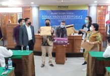 Peradi Rumah Bersama Advokat Gelar Ujian Profesi Advokat 2021 di Bandung