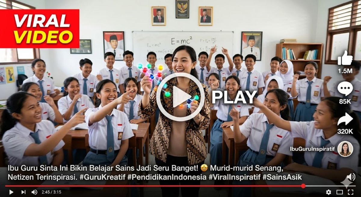 Video Viral Ibu Guru Vs Murid